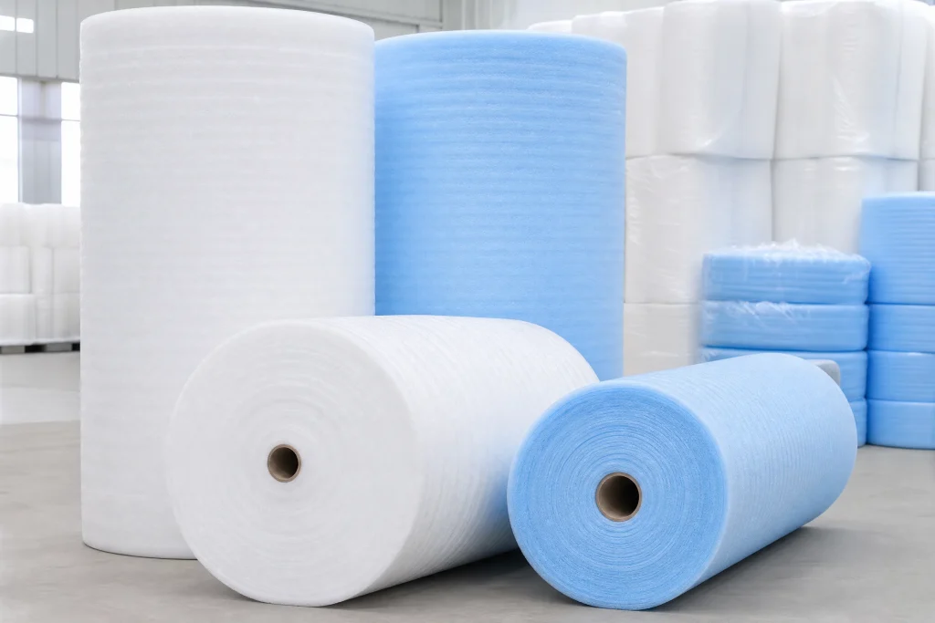 EPE Foam Rolls for protective packaging and product wrapping